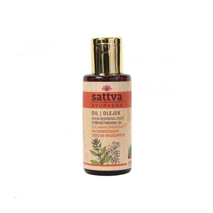 Sattva Ayurveda Maha Bhringraj oil for strengthening hair bulbs 100 ml