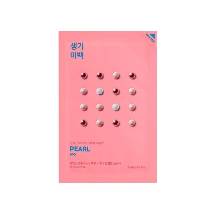 Holika Holika Pure Essence Mask Sheet - Маска для обличчя з екстрактом перлів 23 г