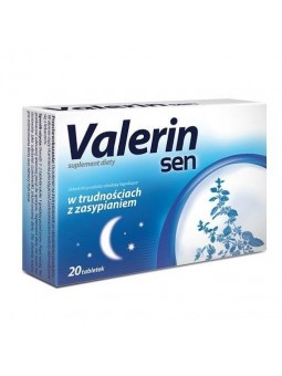 Valerin sen 20 tabletek