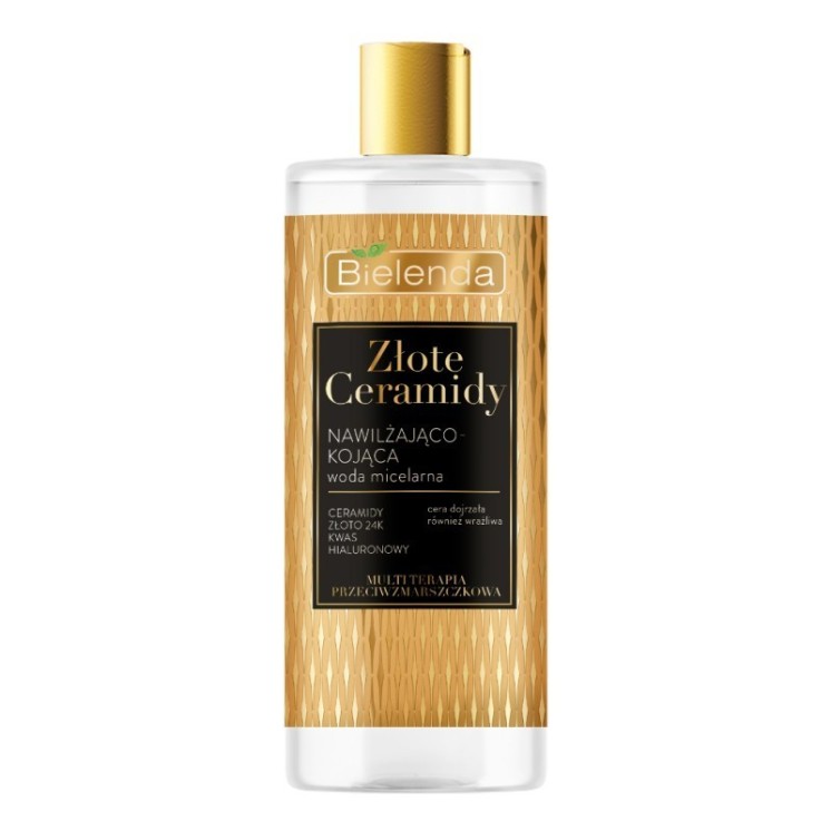 Bielenda ZŁOTE CERAMIDY Moisturizing and soothing micellar water 500 ml