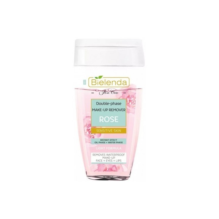 Bielenda ROSE CARE Двофазний засіб для зняття макіяжу з обличчя 140 мл