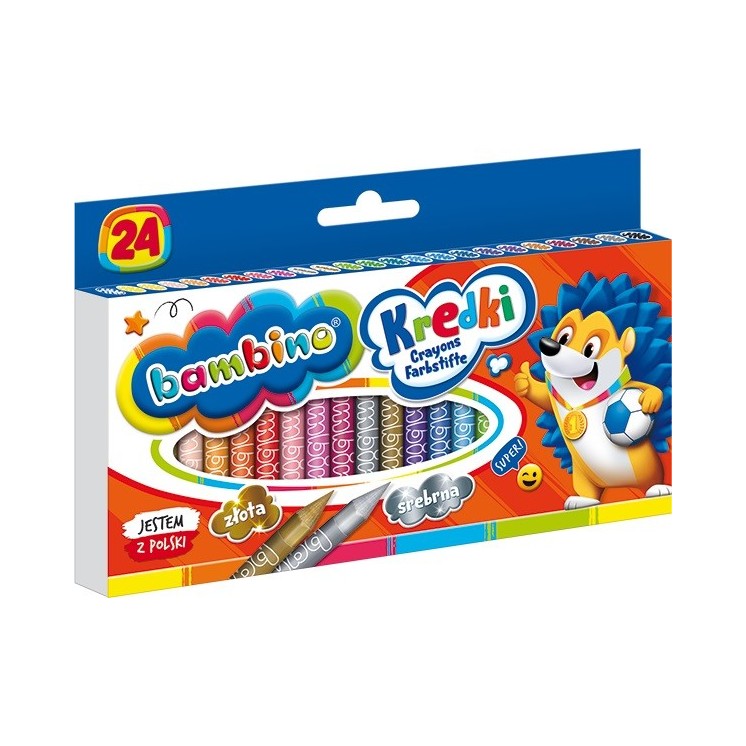 Олівці BAMBINO 24 кольори