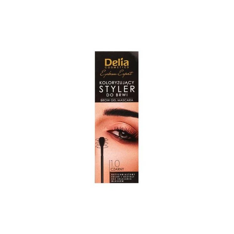 Delia Expert Eyebrow Styler 1.0 чорний