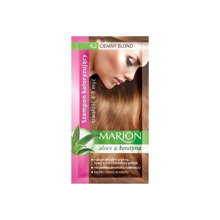 Шампунь Marion Coloring з екстрактом алое 4-8 прань /62/ Темний blond 40 мл