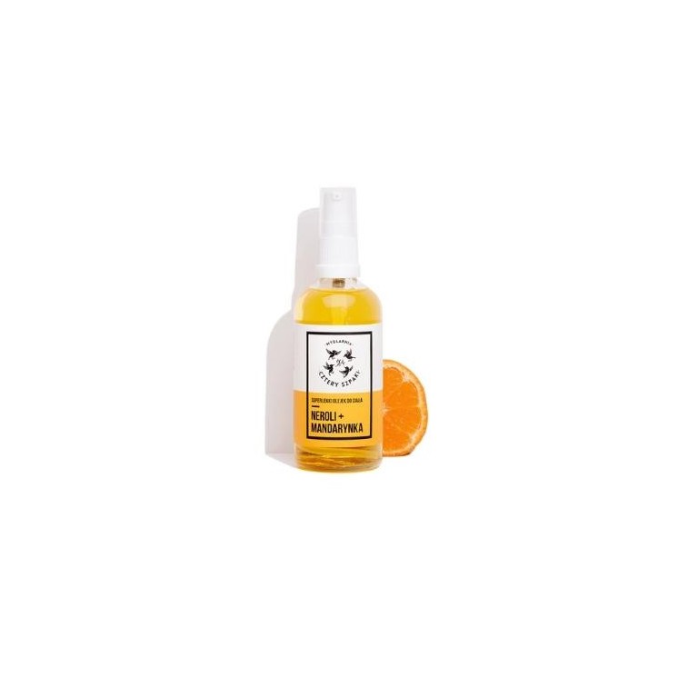 Mydlarnia Cztery Szpaki superlichte Neroli + Mandarijn Lichaamsolie 100 ml