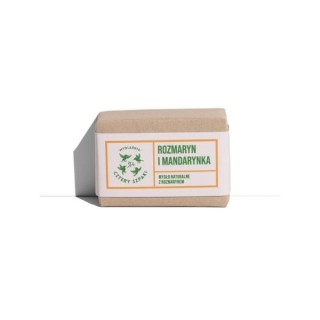 Mydlarnia Cztery Szpaki Savon naturel au romarin et à la mandarine 110 g