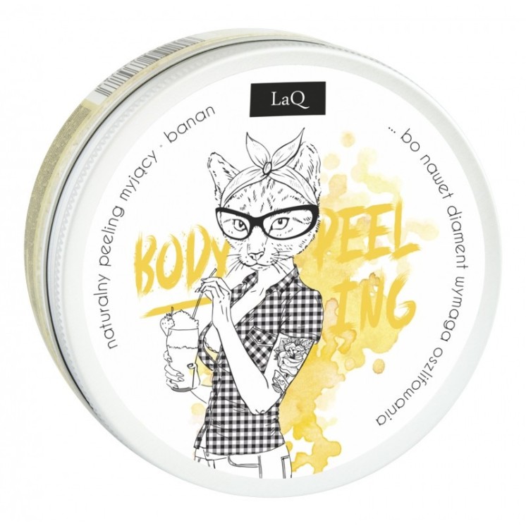 LaQ Natural Washing Peeling Banan 200 ml