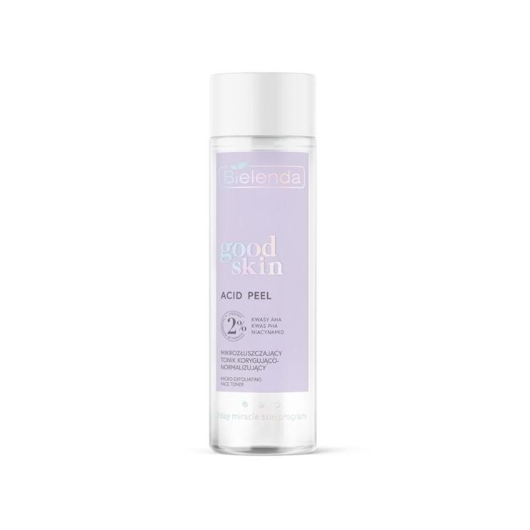 Bielenda GOOD SKIN ACID PEEL micro-exfoliërende corrigerende en normaliserende toner 200 ml