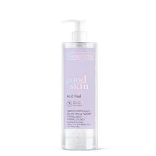 Bielenda GOOD SKIN ACID PEEL micro-exfoliërende gezichtswasgel corrigerend en normaliserend 195 g