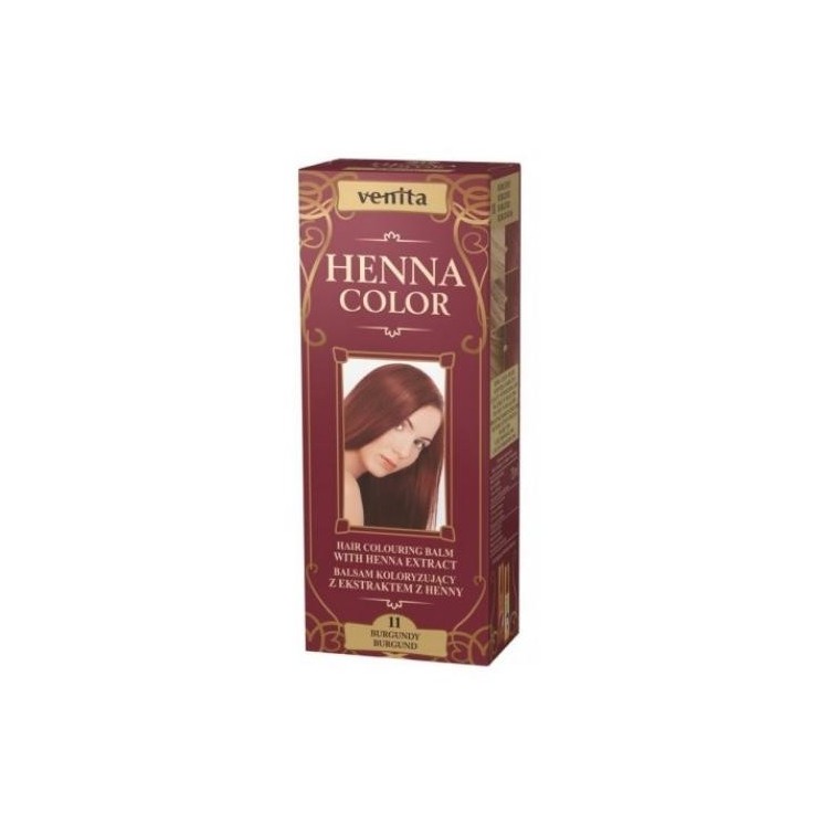 Venita Henna Color Kleurbalsem met henna-extract /11/ Burgundy 75 ml