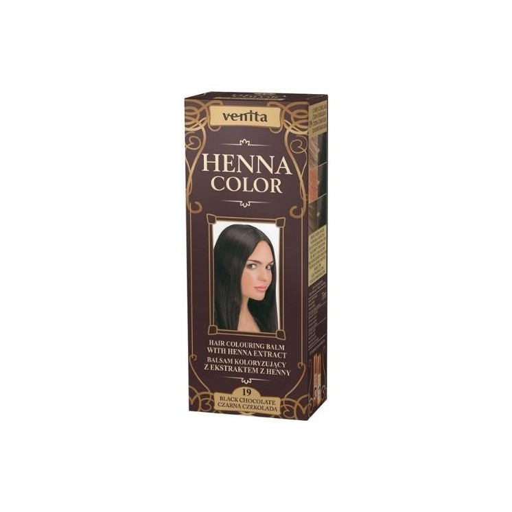 Venita Henna Color Kleurbalsem met henna-extract /19/ Black Chocolate 75 ml