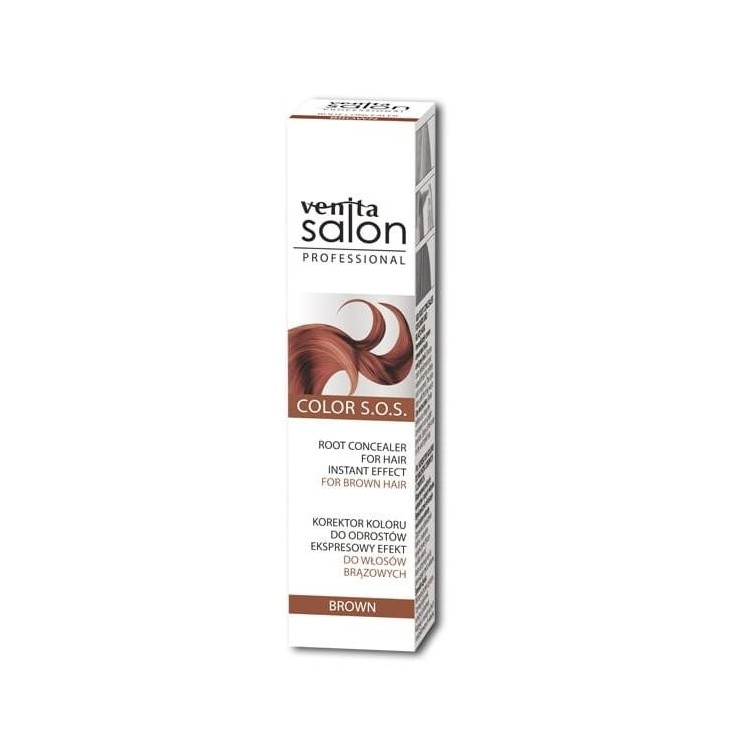 Venita Salon Professional Color SOS Roots Коректор фарби для каштанового волосся 75 мл