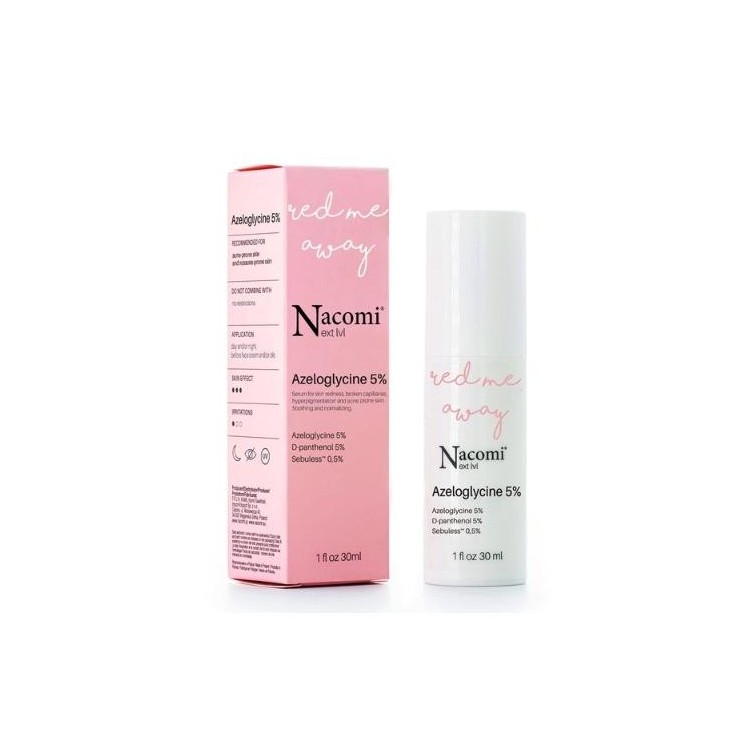 Nacomi Next Level Serum для обличчя для судинної шкіри Азелогліцин 5 % 30 мл