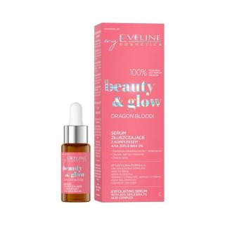 Eveline Beauty & Glow Dragon Blood! Відлущувальна сироватка з комплексом AHA 30% та BHA 2% 18 мл