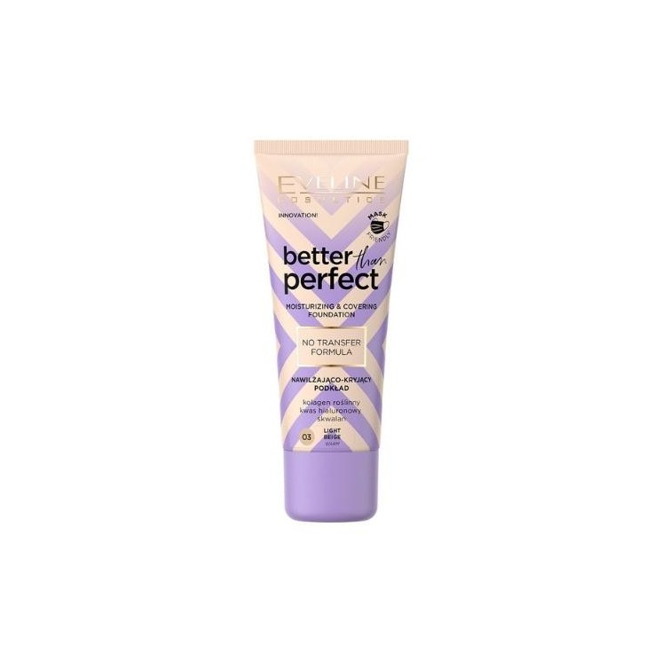 Eveline Better than Perfect зволожуюча та покривна основа /03/ Light Beige 30 мл