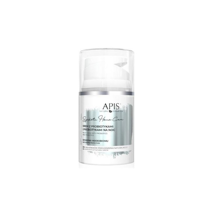 Apis Synbiotic Home Care Gezichtscrème met probiotica en prebiotica voor de nacht 50 ml