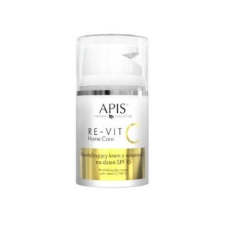 Apis Re-Vit C Home Care відновлюючий денний крем для обличчя з вітаміном С 50 мл