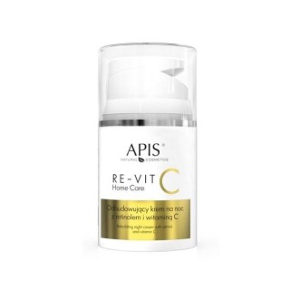 Apis Re-Vit C Home Care відновлюючий крем для обличчя з вітаміном С нічний 50 мл