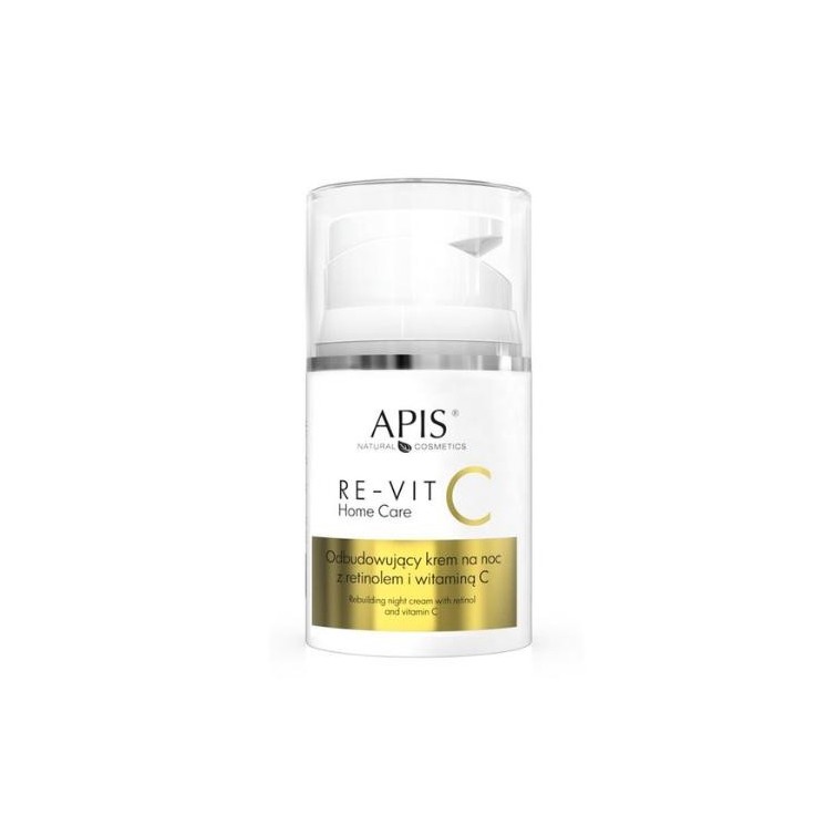 Apis Re-Vit C Home Care herstellende gezichtscrème met vitamine C voor de nacht 50 ml
