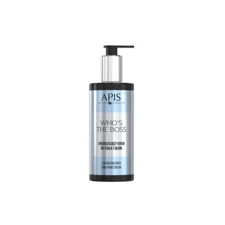 Apis Who's The Boss Energiserende Lichaams- en Handcrème 300 ml