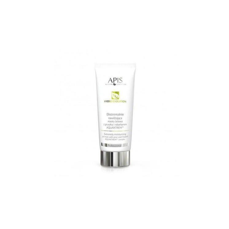Apis Hydro Evolution extreem hydraterend gelmasker met peer en rabarber AQUAXTREME™ 200 ml