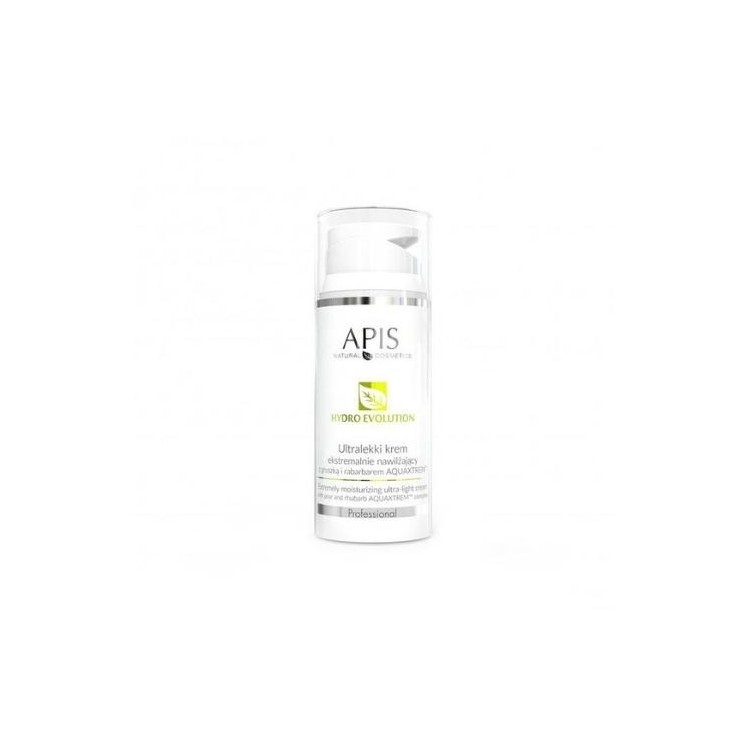 Apis Hydro Evolution надзвичайно зволожуючий ультралегкий крем для обличчя з грушею та ревенем AQUAXTREME™ 100 мл