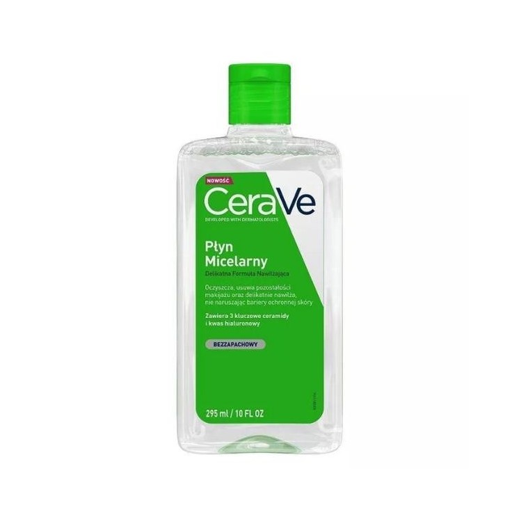 Cerave Micellaire vloeistof voor het verwijderen van make-up geurloos 295 ml