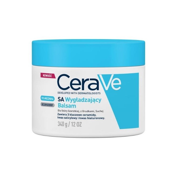 Cerave SA Smoothing Balm voor ruwe en droge huid 340 g