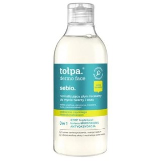 Tołpa Dermo Face Sebio. normalizing Micellar liquid for washing the face and eyes 400 ml(31-12-2025)