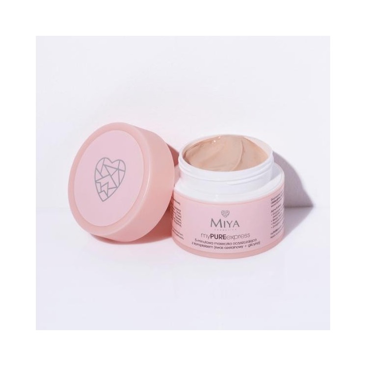 Miya Cosmetics myPUREexpress 5 -minute cleansing mask with a complex