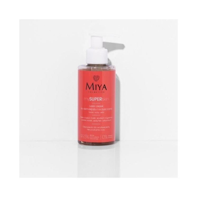 Miya Cosmetics mySUPERskin light Oil for removing makeup and cleansing