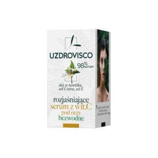 Uzdrovisco rozjaśniające Serum pod oczy z Witaminą C bezwodne 15 ml