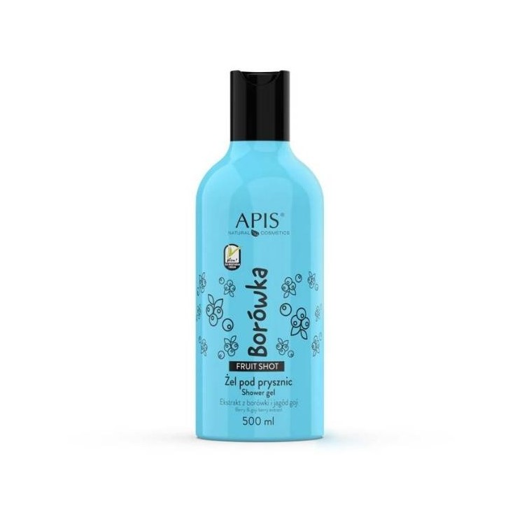 Apis Fruit Shot Blueberry Shower Gel 500 ml