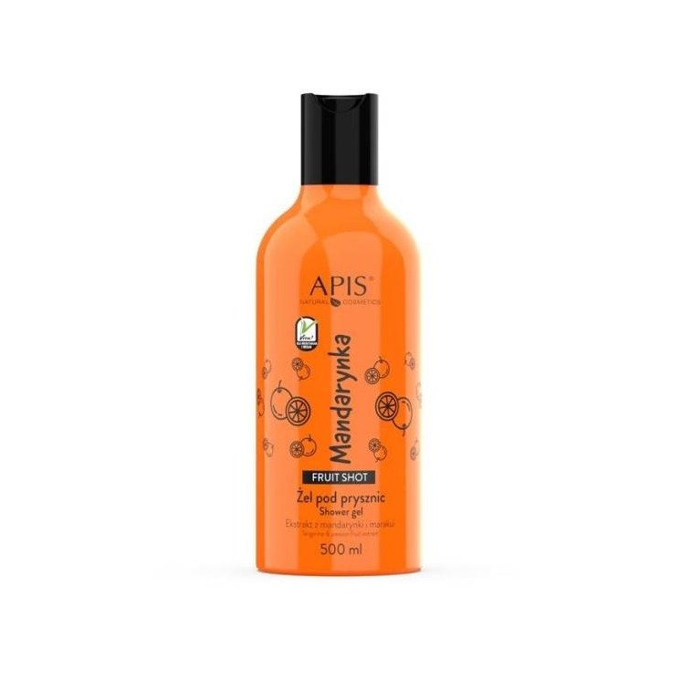 Apis Fruit Shot Tangerine Shower Gel