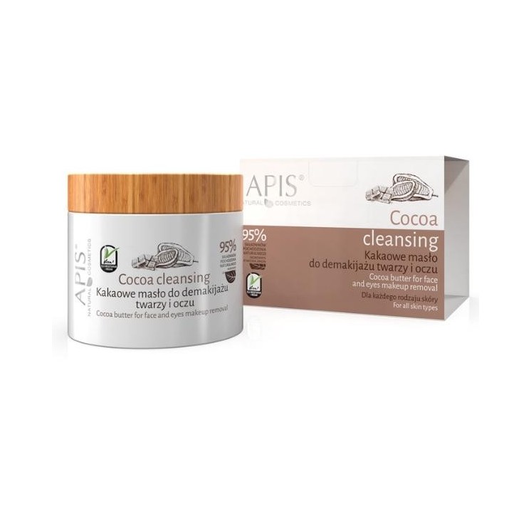 Apis Cocoa Cleansing масло какао для зняття макіяжу з обличчя та очей