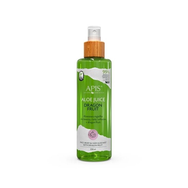 Apis Aloe Juice Dragon Fruit face, body and hair mist