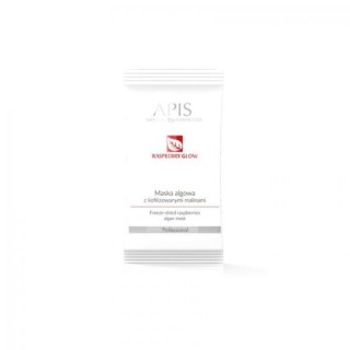 Apis Raspberry Glow Algae mask with freeze-dried raspberries