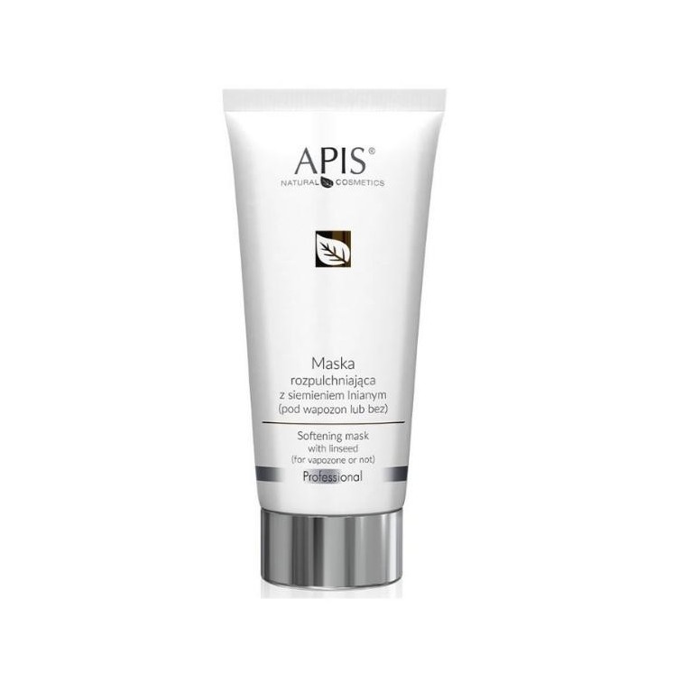 Masque décongestionnant Apis à l'huile de lin (avec ou sans vapeur)