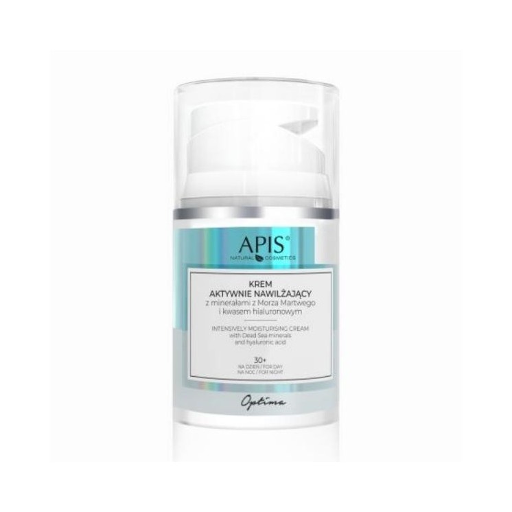 Apis Optima Actively moisturizing cream 30+ with Dead Sea minerals and hyaluronic acid