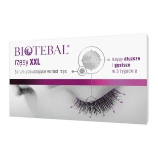 Biotebal eyelashes XXL Serum для стимуляції росту вій 3 мл