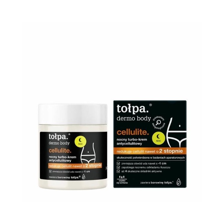 Tołpa Dermo Body Целюліт. нічний турбо-антицелюлітний крем
