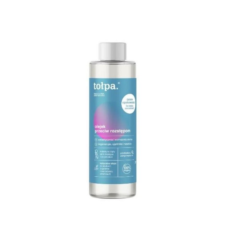 Tołpa Mum Oil проти розтяжок робить шкіру еластичною та зміцнює