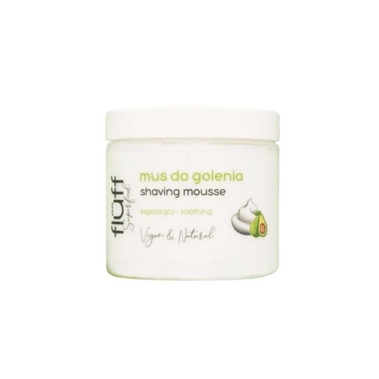 Fluff Scheermousse Avocado & Niacinamide