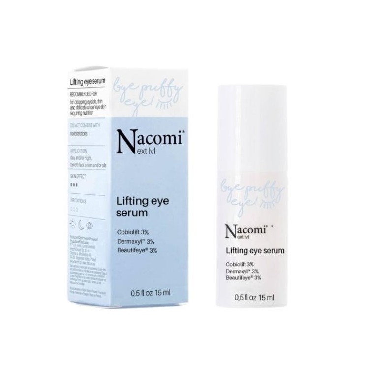 Nacomi Next Level До побачення Puffy Eye! ліфтингова Serum під очі