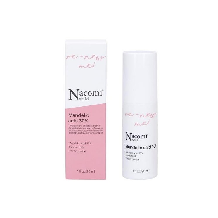 Пілінг Serum для обличчя Nacomi Next Level з мигдальною кислотою 30%