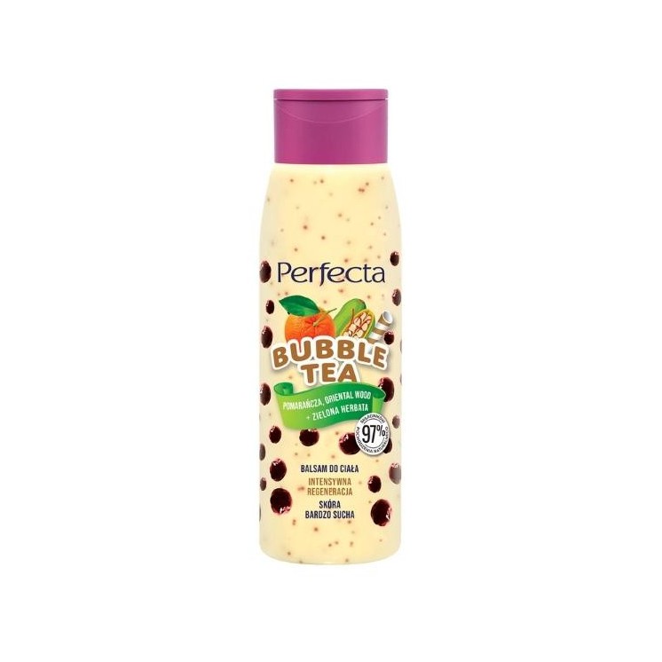 Відновлюючий лосьйон для тіла Perfecta Bubble Tea Апельсин, східне Wood