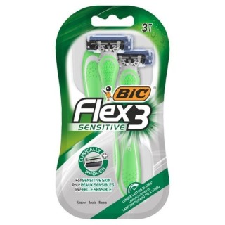 BIC Flex3 Sensitive Scheermes 3 stuks