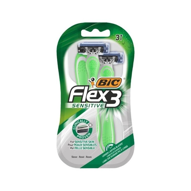 Sensitive бритва BIC Flex3 3 шт