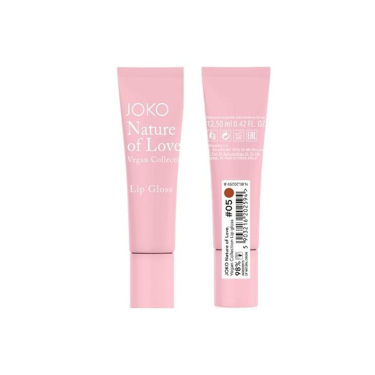 Joko Nature of Love Vegan Collection Lip gloss /05/