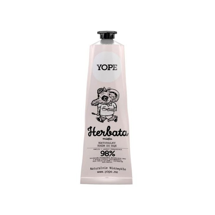 YOPE Natuurlijke Handcrème Thee en Munt